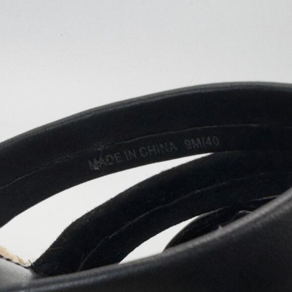 Vince Camuto Women's Wedge Heels Black Canvas Summer Size 9 - Picture 10 of 12